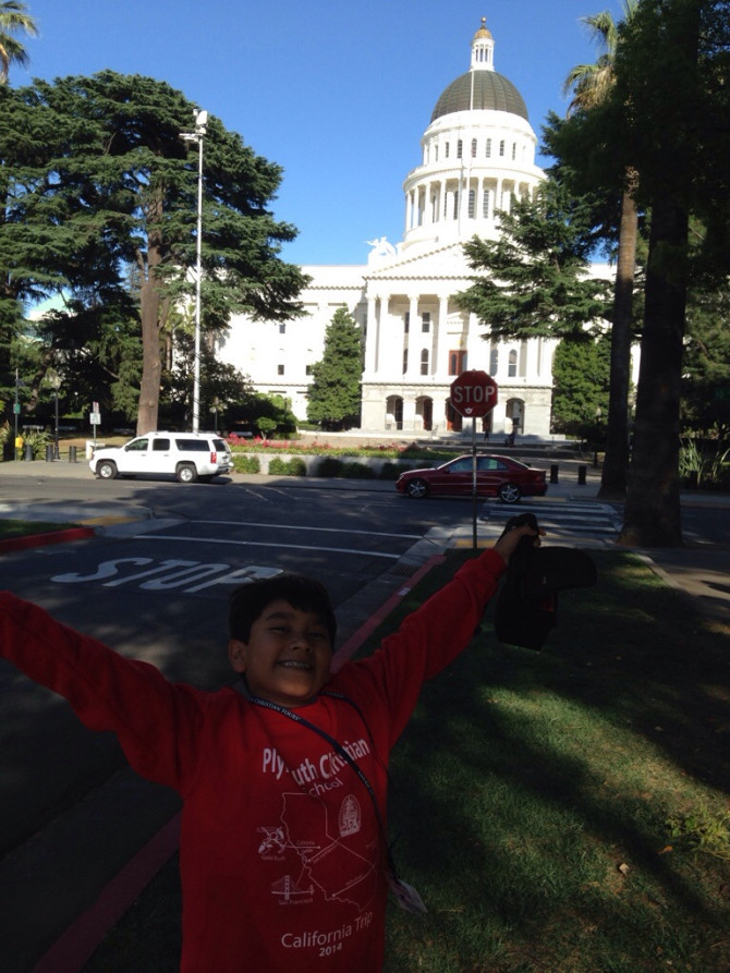 Quick stop at the Capital